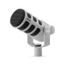 Rode PodMic Cardioid Dynamic Broadcast Microphone - White